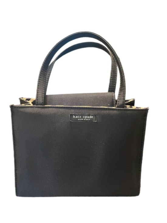 kate spade Handbags - Y2K kate spade Black Nylon Mini Satchel with tiger print